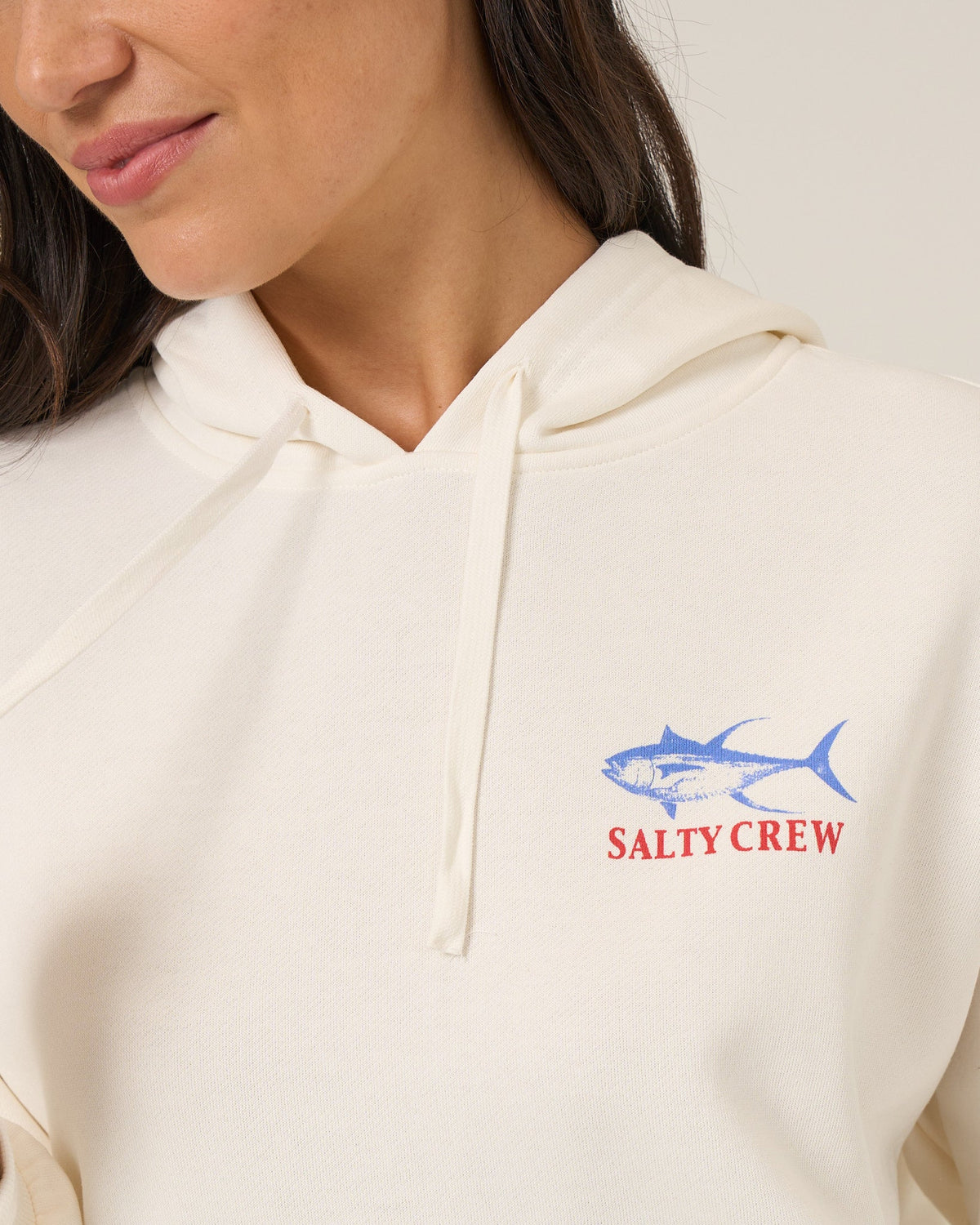 OVERLAY HOODIE - Off White | Salty Crew Premium