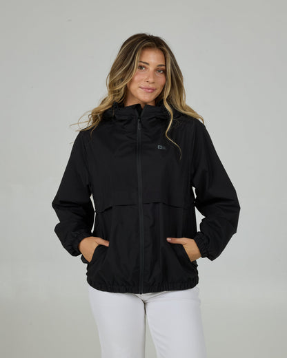 BARRIER WINDBREAKER - BLACK | Salty Crew Premium