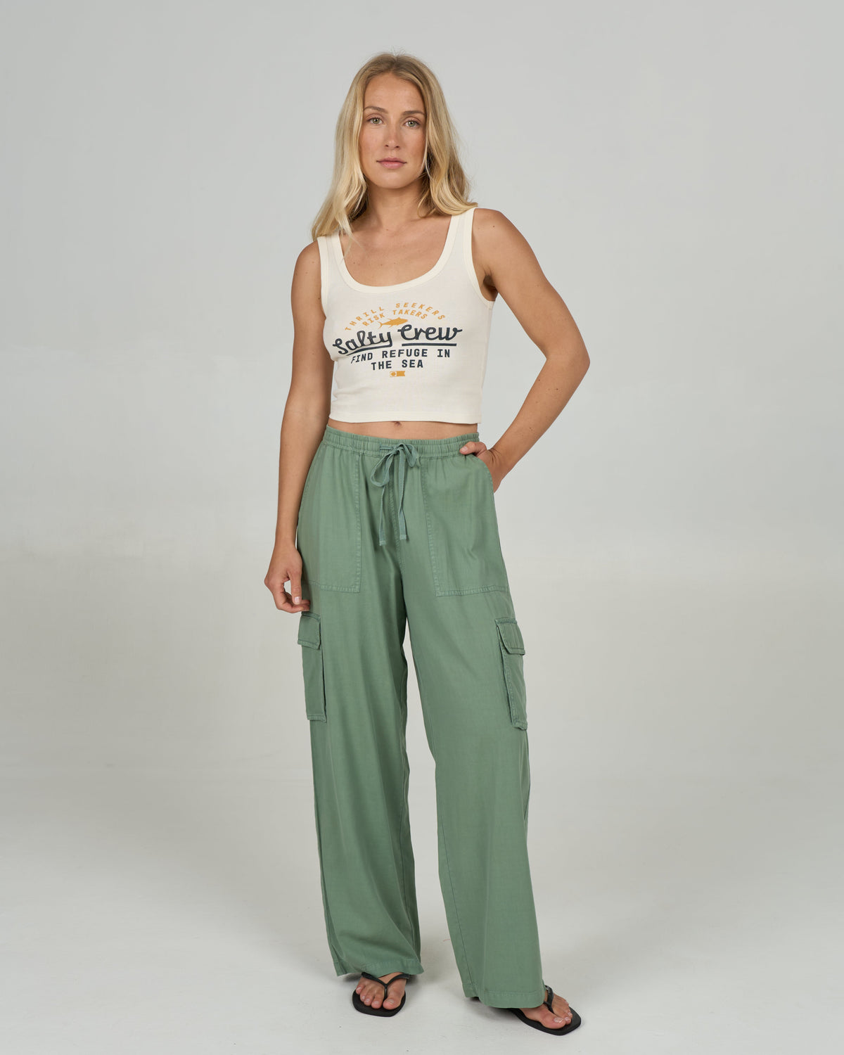 DRIFTWOOD PANT - Green Bay | Salty Crew Premium