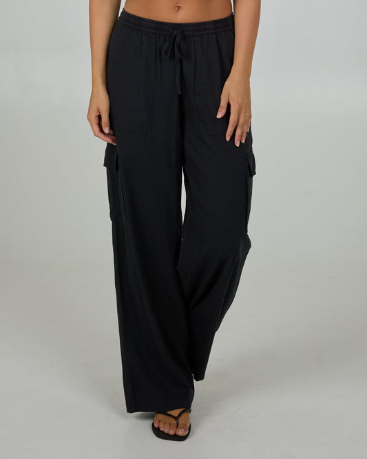 DRIFTWOOD PANT - BLACK | Salty Crew Premium