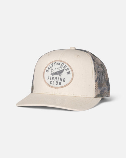 ON A MISSION TRUCKER - OFF WHITE | Salty Crew Premium