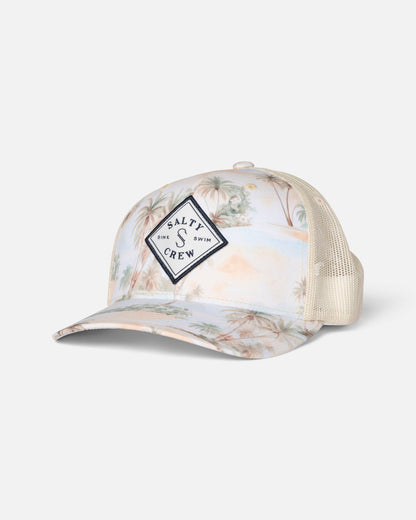 SEALINE RETRO TRUCKER - WHITE | Salty Crew Premium
