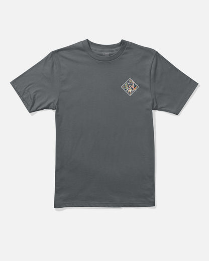 TIPPET FILL BOYS SS TEE - Charcoal | Salty Crew Premium