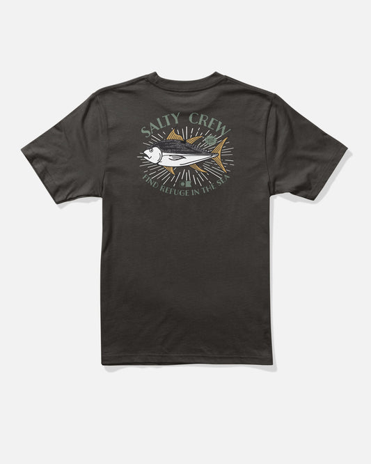OMAKASE BOYS SS TEE - BLACK | Salty Crew Premium
