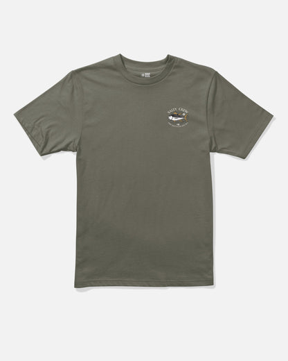OMAKASE BOYS SS TEE - Dusty Olive | Salty Crew Premium