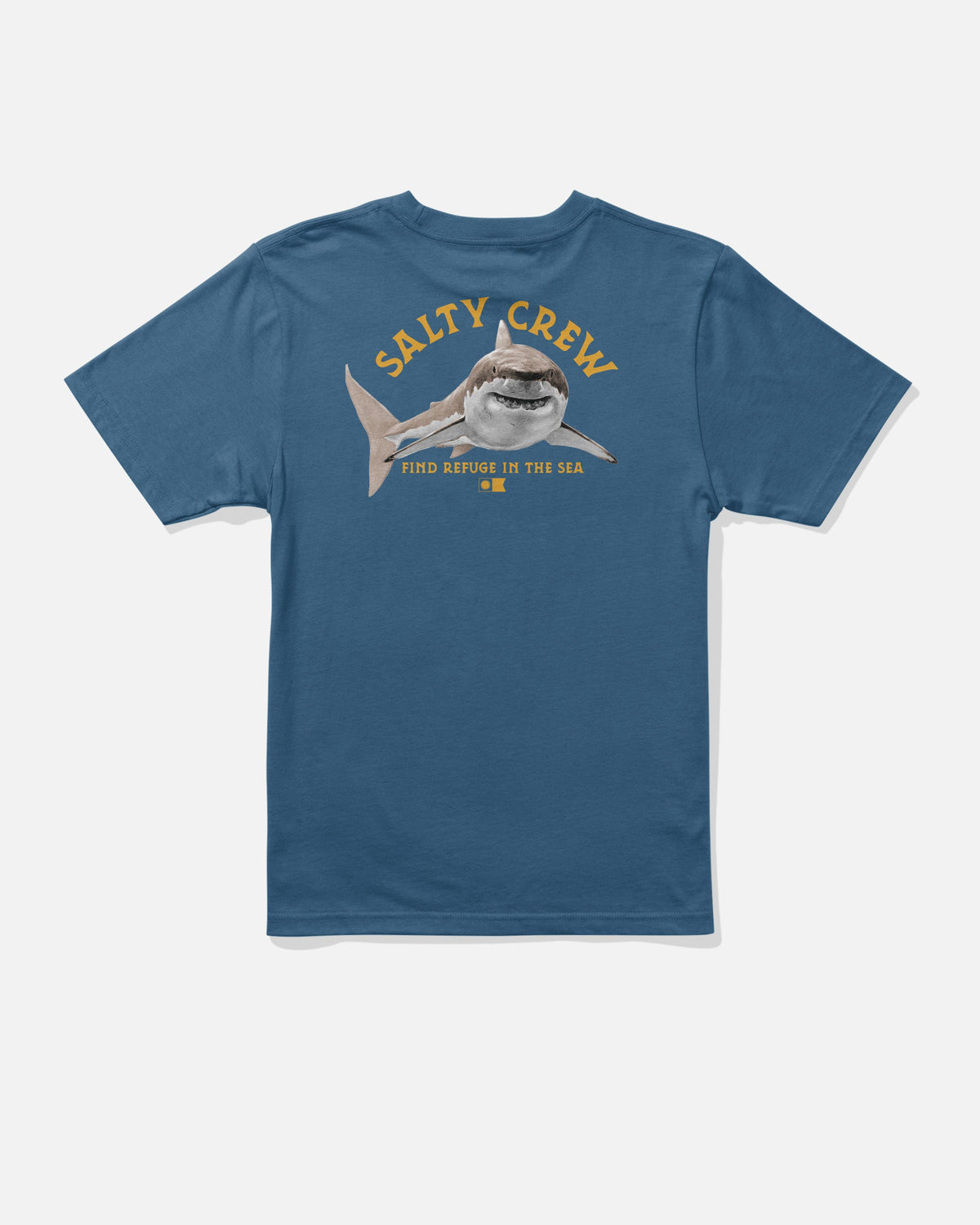 LURKING BOYS SS TEE - Cast Blue | Salty Crew Premium