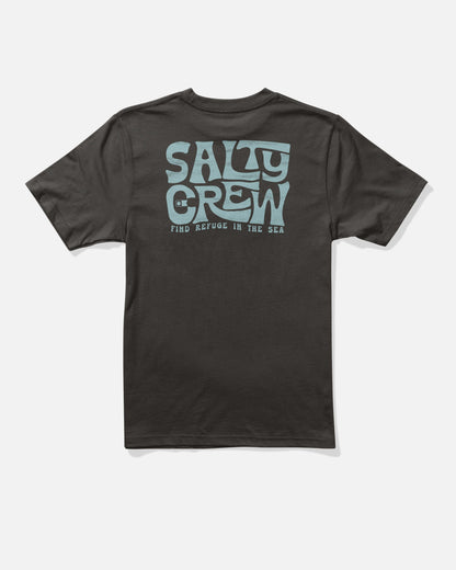FREESTYLE BOYS SS TEE - BLACK | Salty Crew Premium