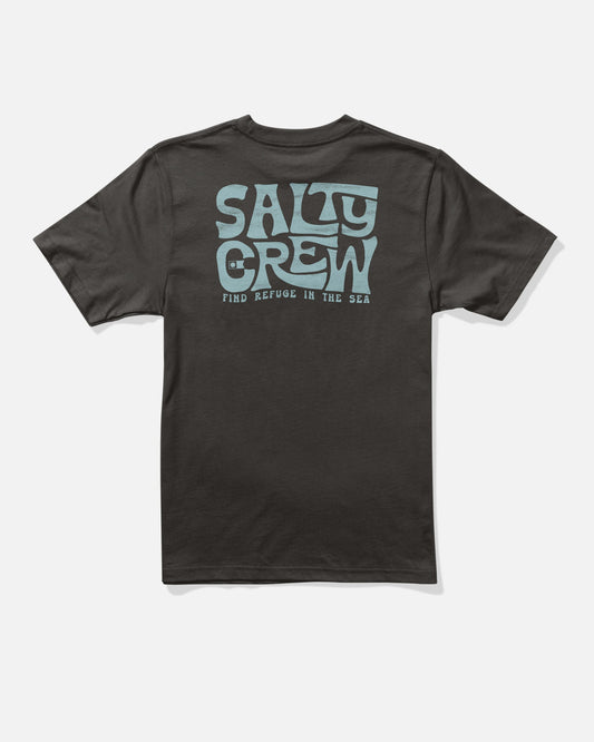 FREESTYLE BOYS SS TEE - BLACK | Salty Crew Premium