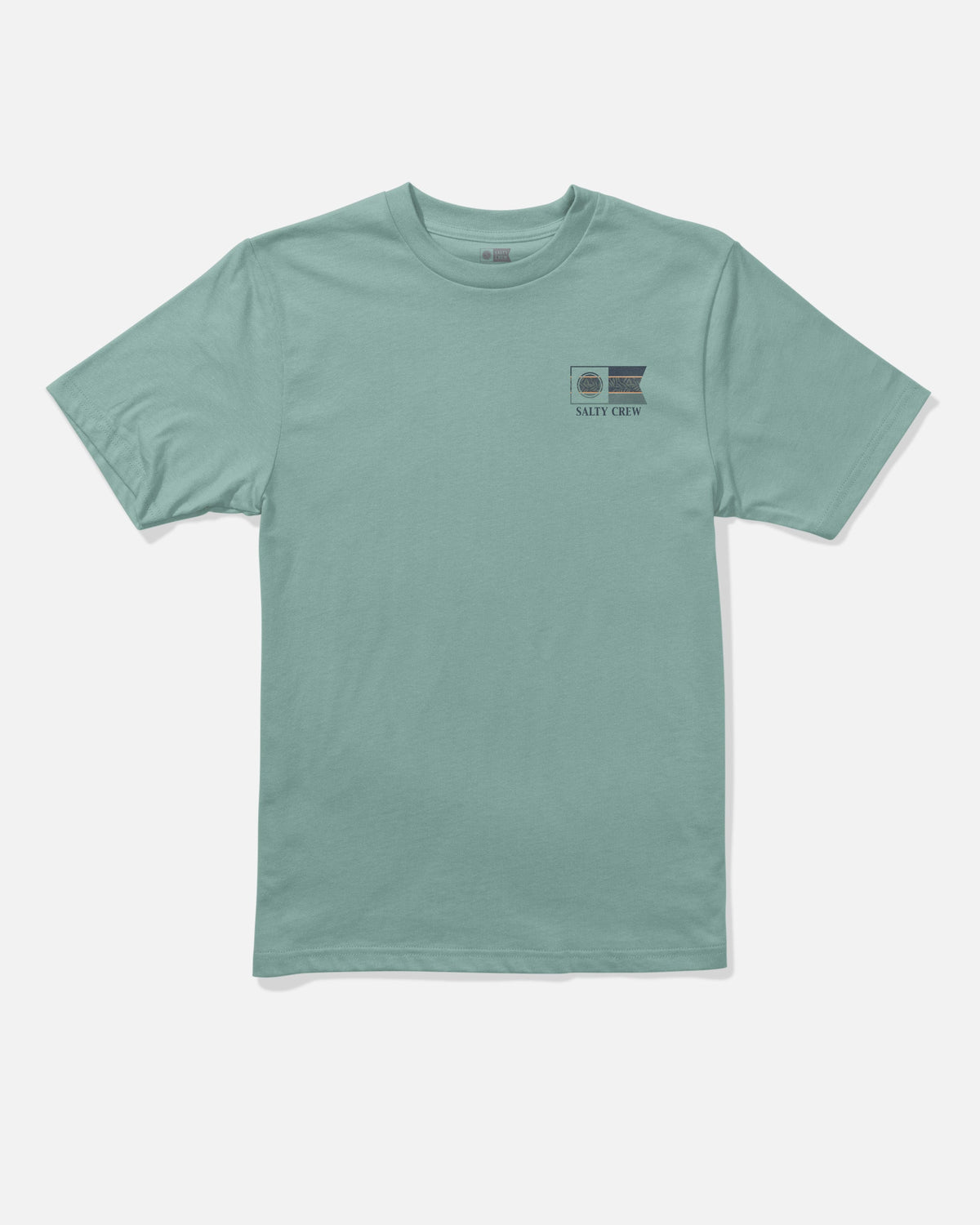 FLAGSHIP BOYS SS TEE - Mackerel | Salty Crew Premium