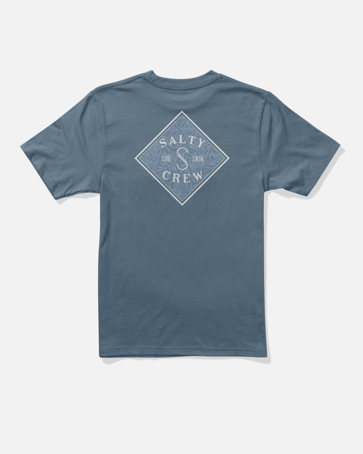 TIPPET FILL BOYS SS TEE - Slate | Salty Crew Premium