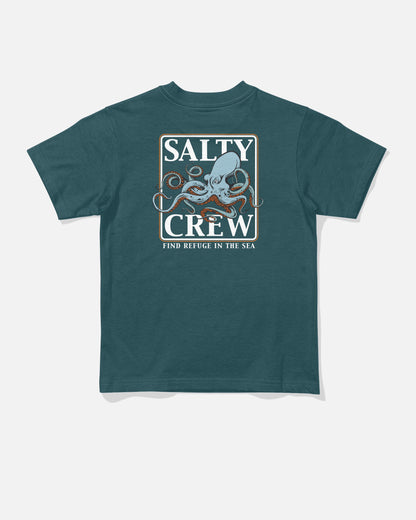 INK SLINGER TODDLER SS TEE - Atlantic Blue | Salty Crew Premium