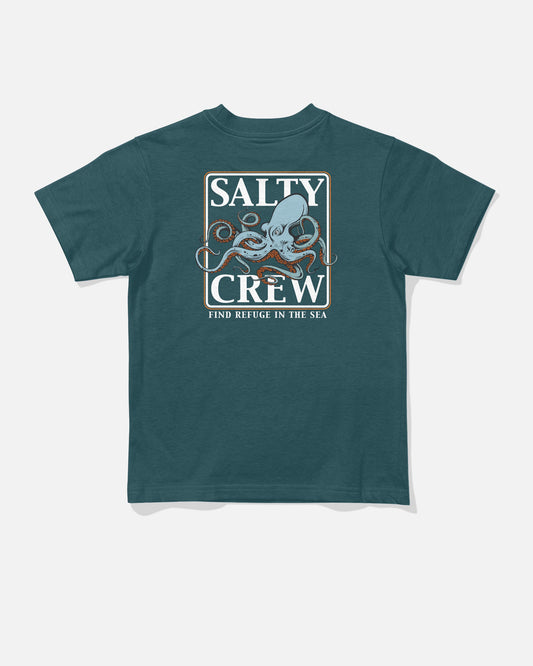 INK SLINGER TODDLER SS TEE - Atlantic Blue | Salty Crew Premium