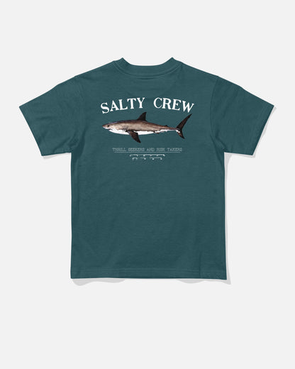 BRUCE TODDLER SS TEE - Atlantic Blue | Salty Crew Premium