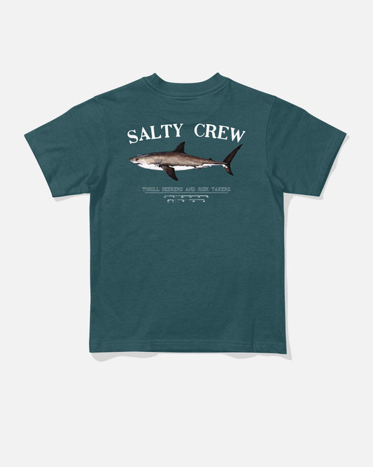 BRUCE TODDLER SS TEE - Atlantic Blue | Salty Crew Premium