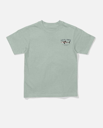 BRUCE TODDLER SS TEE - Aqua Grey | Salty Crew Premium