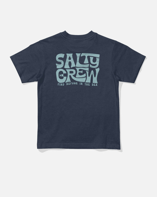 FREESTYLE TODDLER SS TEE - Navy | Salty Crew Premium