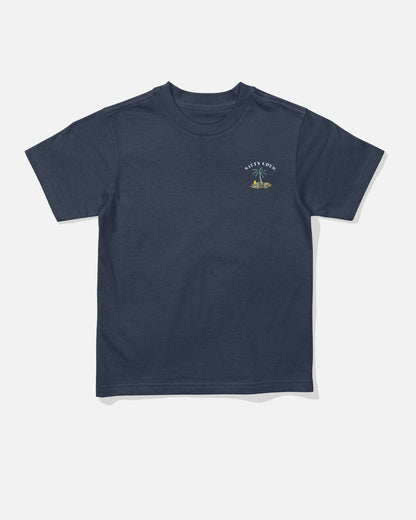 DESERTED TODDLER SS TEE - Navy | Salty Crew Premium
