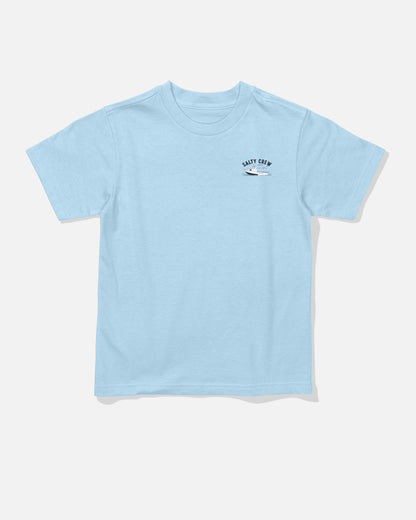 BOAT REPAIR TDDLR SS TEE - Clear Sky | Salty Crew Premium
