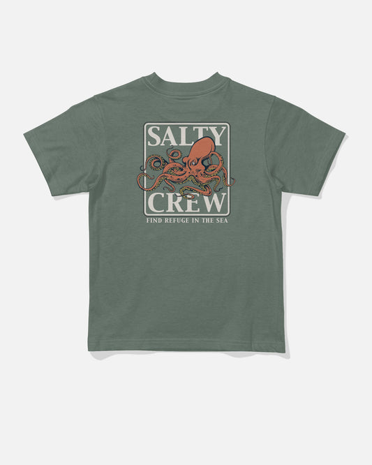 INK SLINGER TODDLER SS TEE - Laurel Wreath | Salty Crew Premium