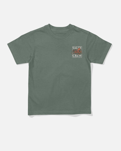 INK SLINGER TODDLER SS TEE - Laurel Wreath | Salty Crew Premium