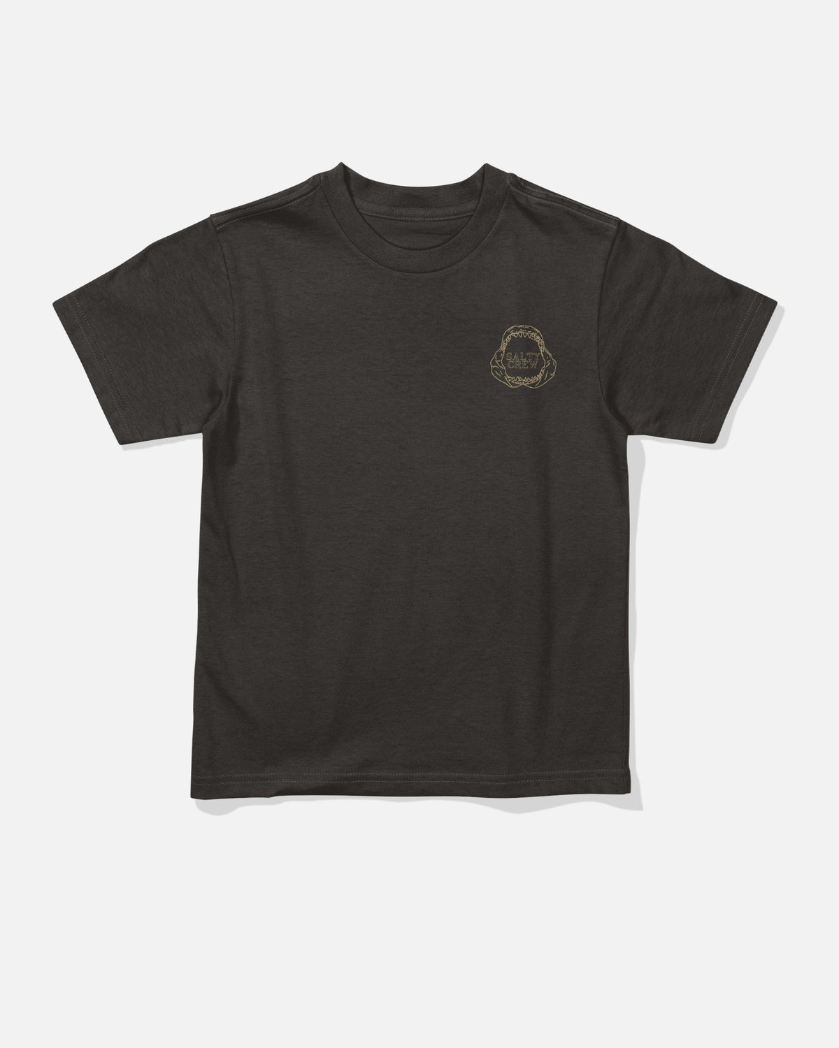 GREAT WHITE TDDLR SS TEE - BLACK | Salty Crew Premium