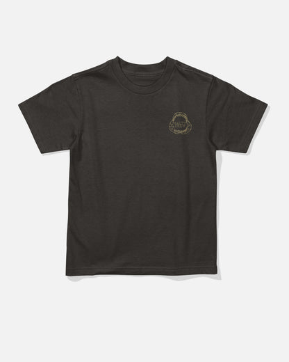 GREAT WHITE TDDLR SS TEE - BLACK | Salty Crew Premium