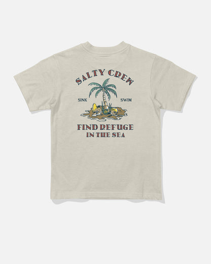 DESERTED TODDLER SS TEE - Bone | Salty Crew Premium