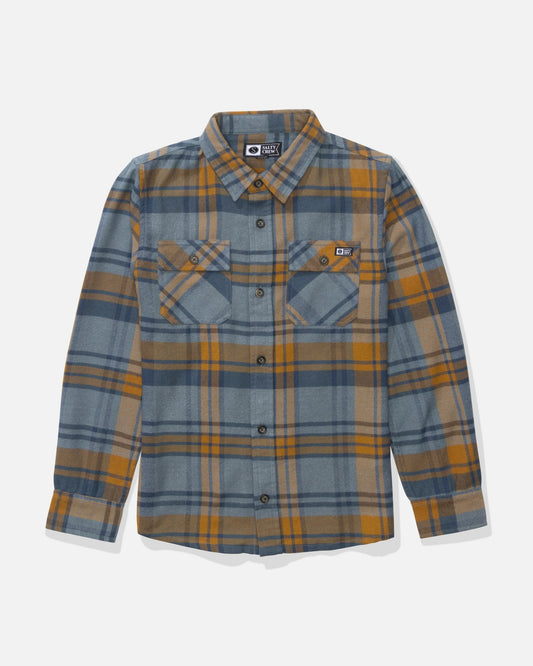 DAYBREAK BOYS FLANNEL - Washed Green | Salty Crew Premium