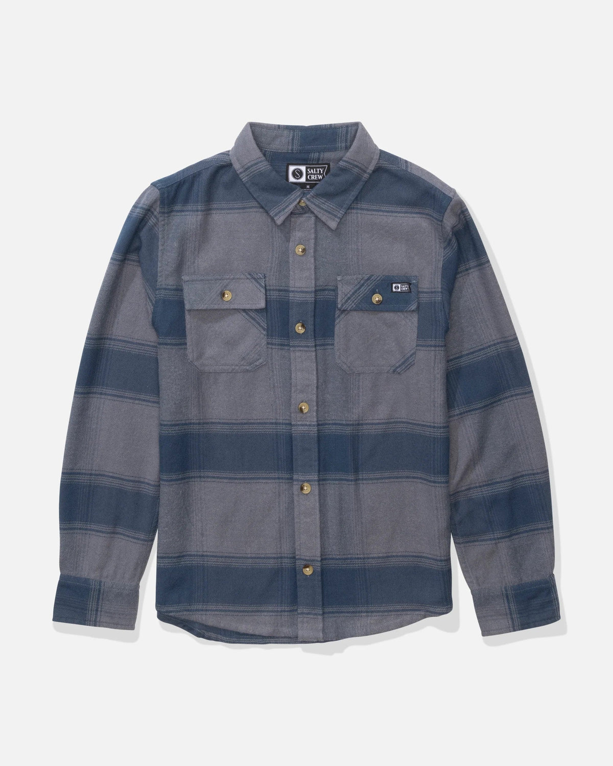 DAYBREAK BOYS FLANNEL - Midnight Navy | Salty Crew Premium