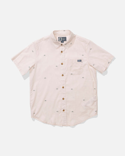 CREW BOYS SS WOVEN - Natural | Salty Crew Premium