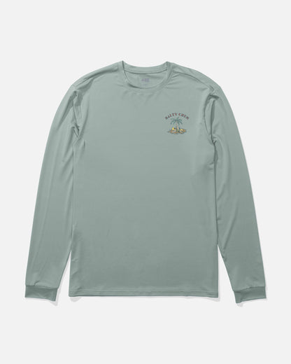 DESERTED BOYS LS SUNSHIRT - Jade | Salty Crew Premium