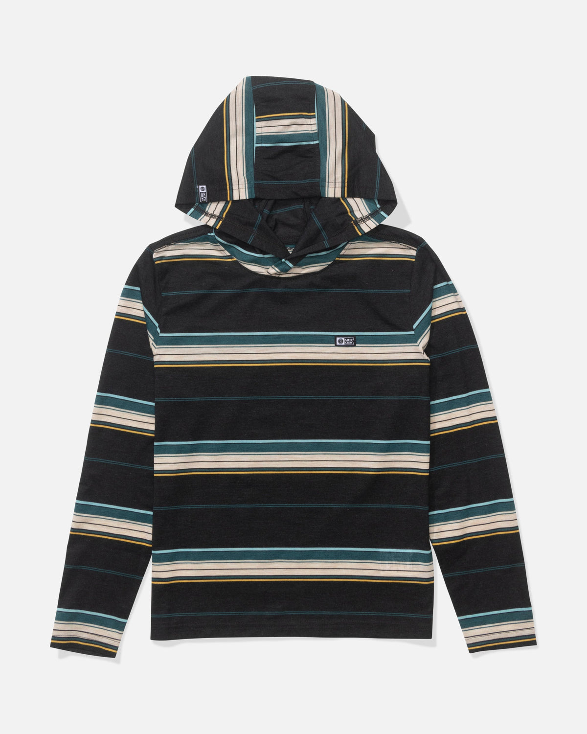 SEAWAY BOYS UV HOODIE - BLACK | Salty Crew Premium