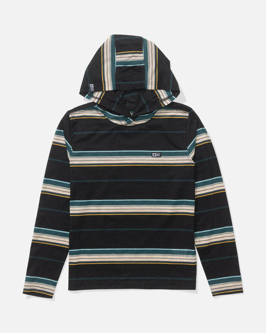 SEAWAY BOYS UV HOODIE - BLACK | Salty Crew Premium