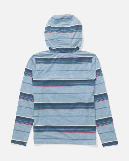 SEAWAY BOYS UV HOODIE - Mineral Blue | Salty Crew Premium