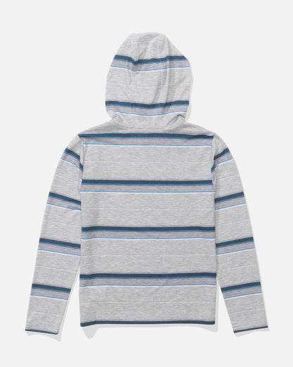 SEAWAY BOYS UV HOODIE - Light Grey | Salty Crew Premium