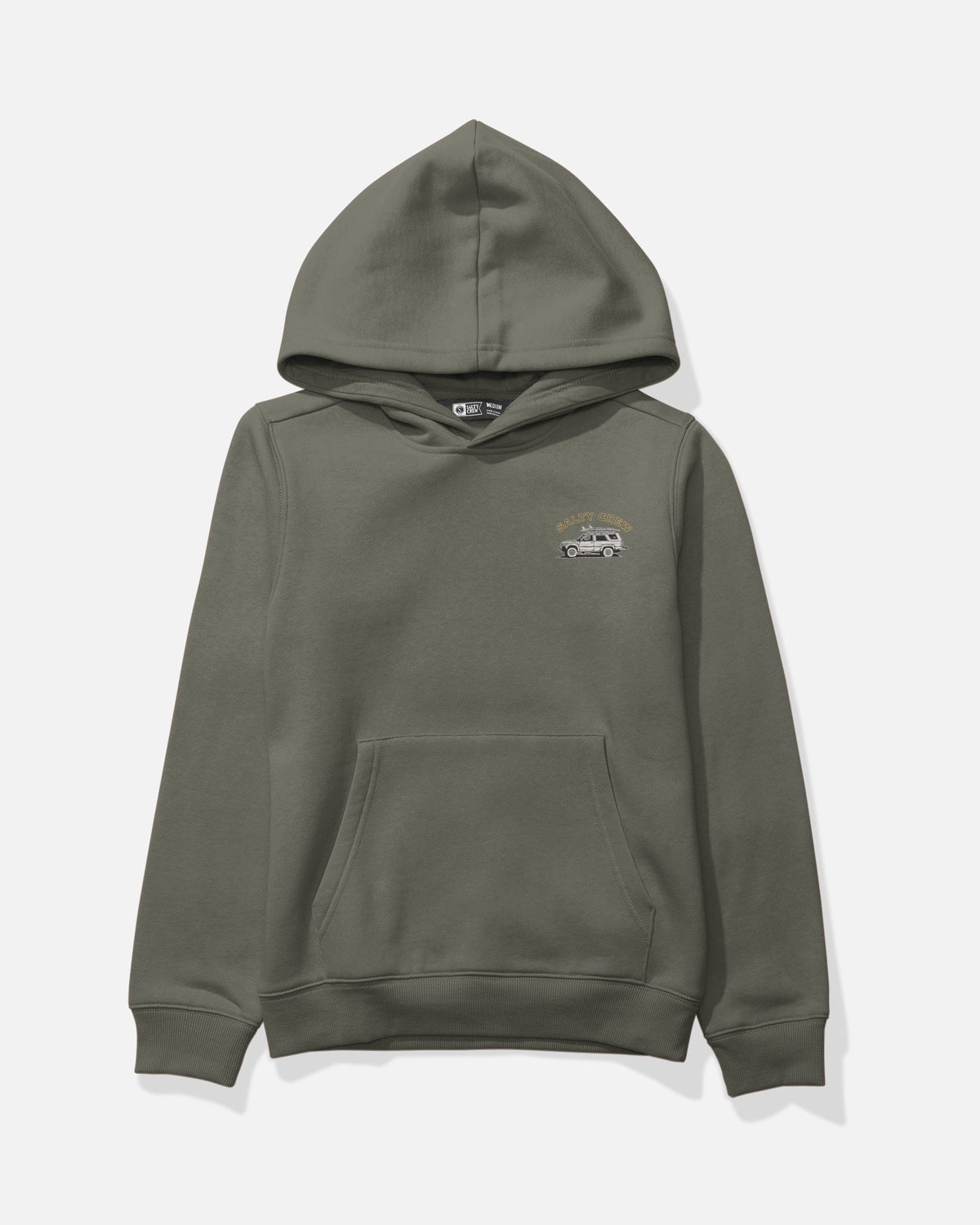 GET READY BOYS FLEECE - Dusty Olive | Salty Crew Premium