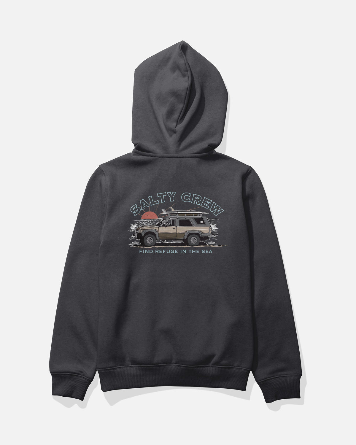 GET READY BOYS FLEECE - BLACK | Salty Crew Premium