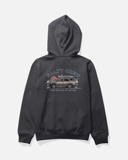 GET READY BOYS FLEECE - BLACK | Salty Crew Premium