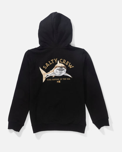 LURKING BOYS FLEECE - Black | Salty Crew Premium