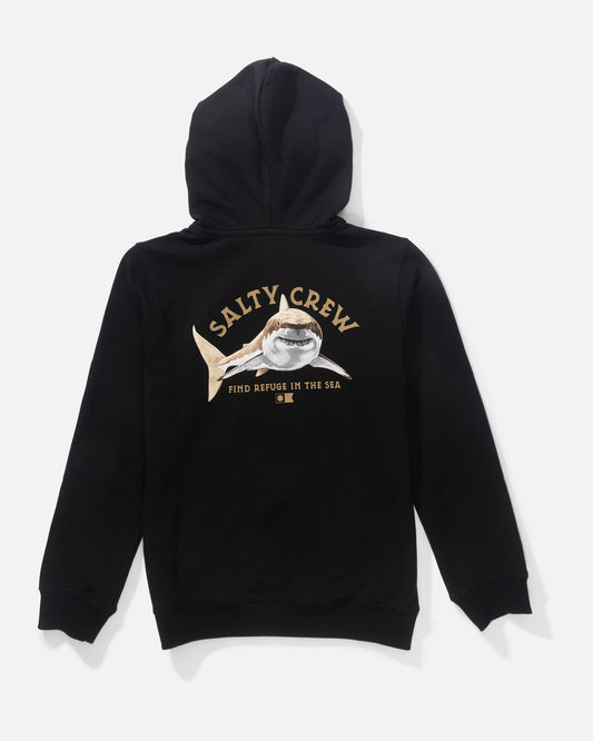 LURKING BOYS FLEECE - Black | Salty Crew Premium