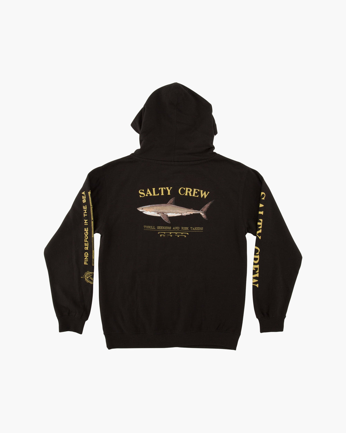 Salty Crew - Bruce Black Boys Hood Fleece | Salty Crew Premium