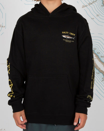Salty Crew - Bruce Black Boys Hood Fleece | Salty Crew Premium