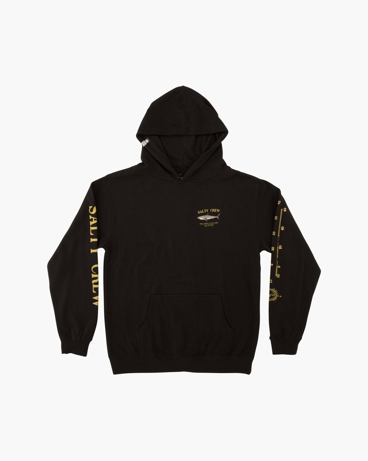 Salty Crew - Bruce Black Boys Hood Fleece | Salty Crew Premium