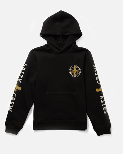 TENTACLES BOYS FLEECE - Black | Salty Crew Premium