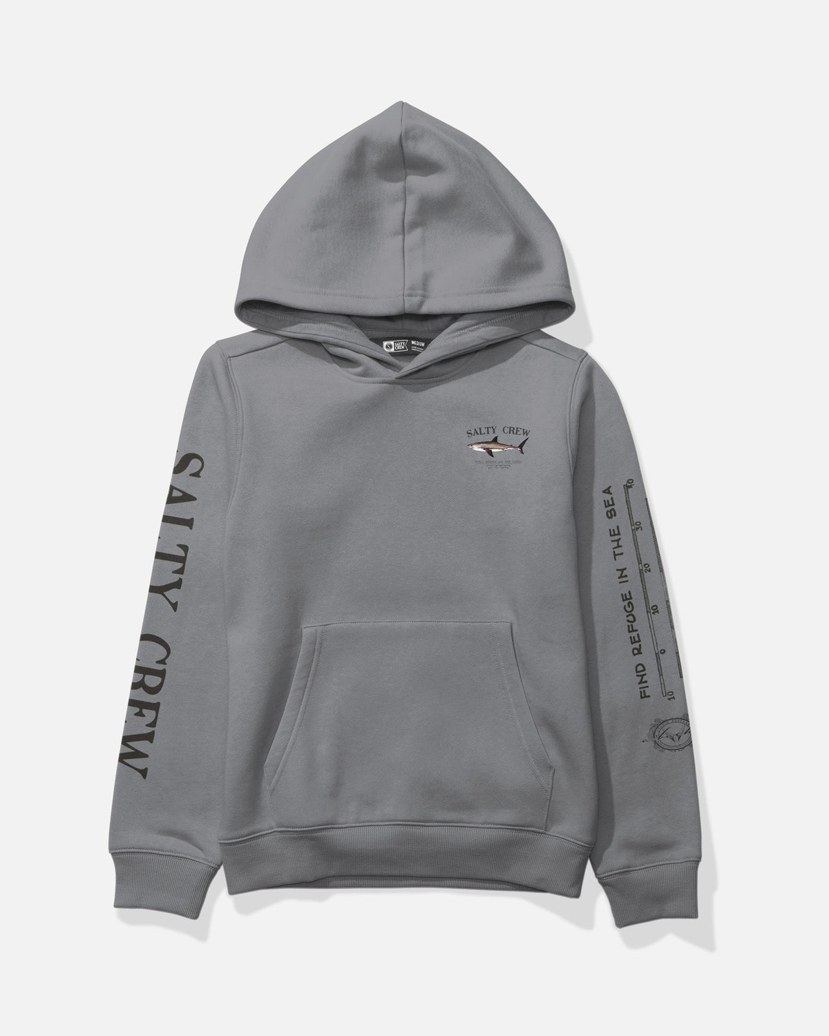 BRUCE BOYS FLEECE - Shark Skin | Salty Crew Premium