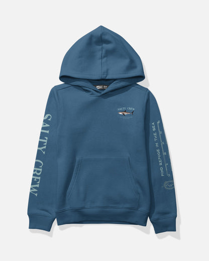BRUCE BOYS FLEECE - Cast Blue | Salty Crew Premium