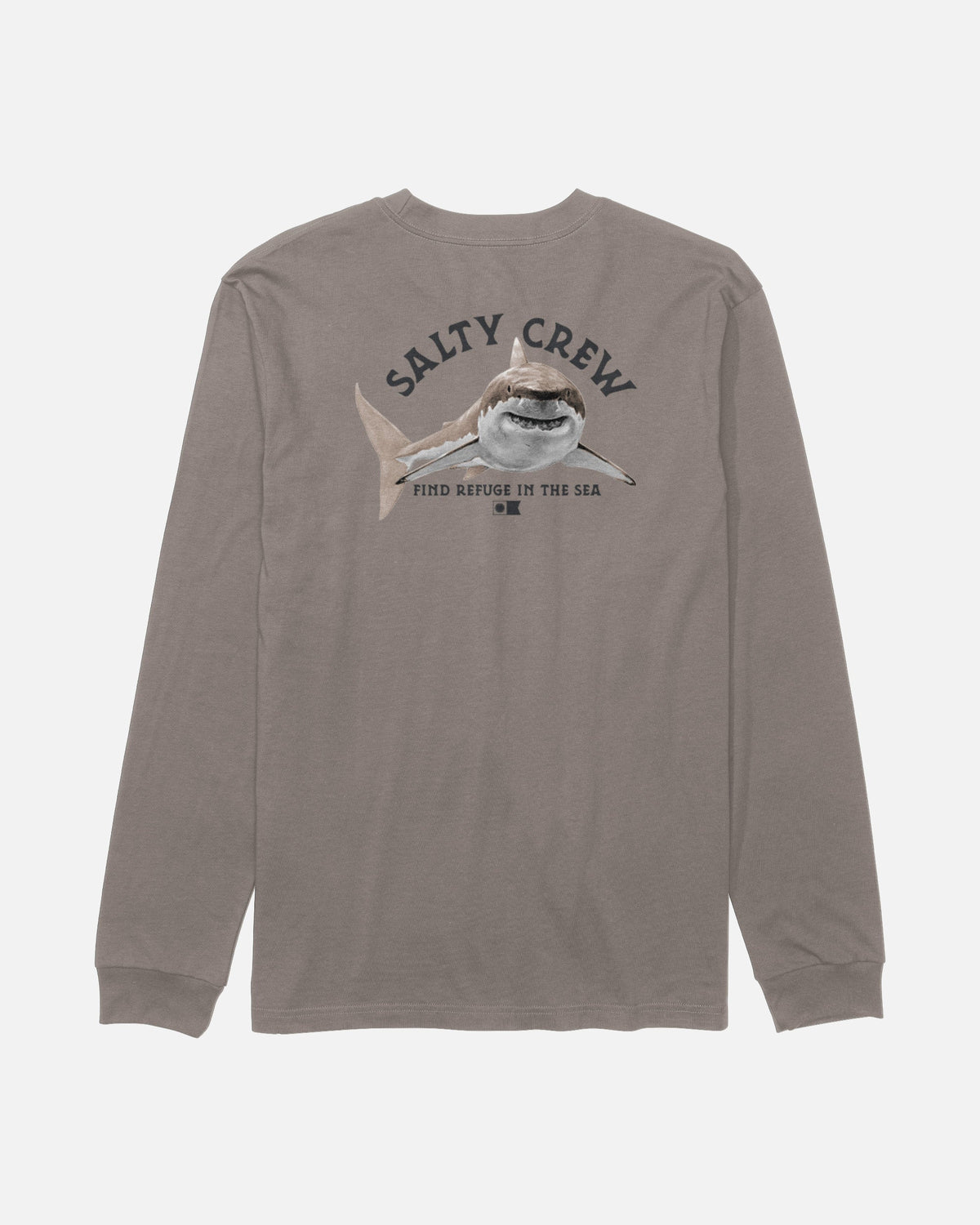LURKING BOYS LS TEE - Cinder | Salty Crew Premium
