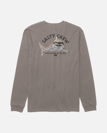 LURKING BOYS LS TEE - Cinder | Salty Crew Premium
