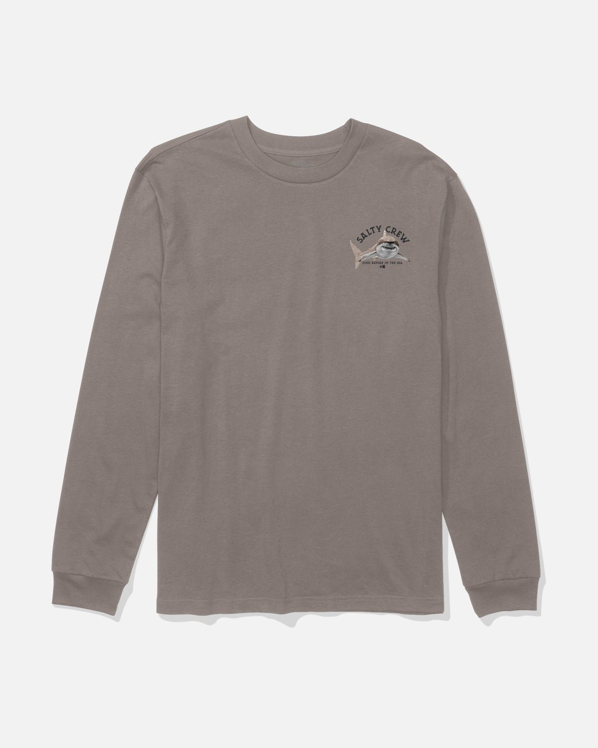 LURKING BOYS LS TEE - Cinder | Salty Crew Premium