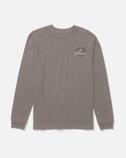 LURKING BOYS LS TEE - Cinder | Salty Crew Premium
